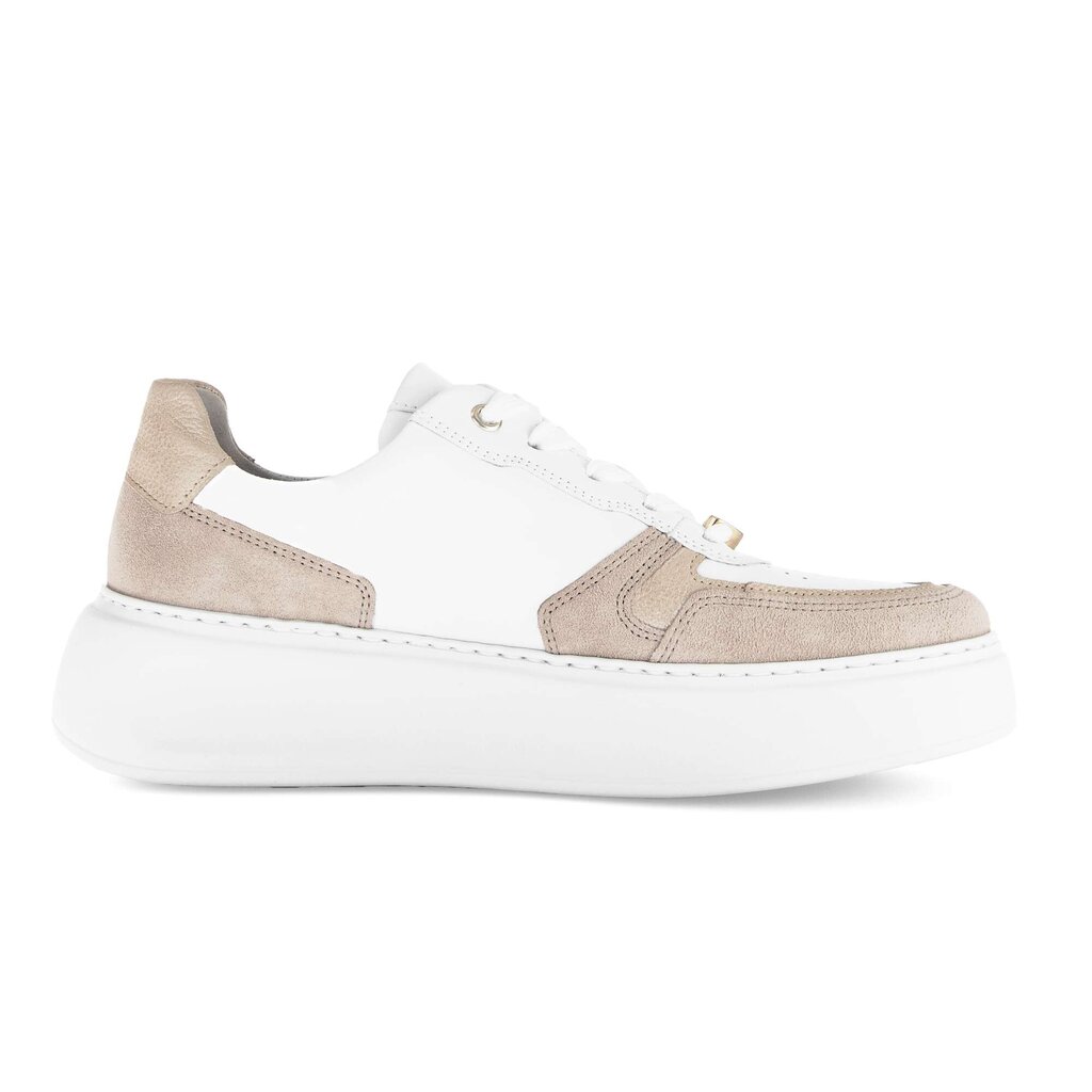 Lage sneaker beige