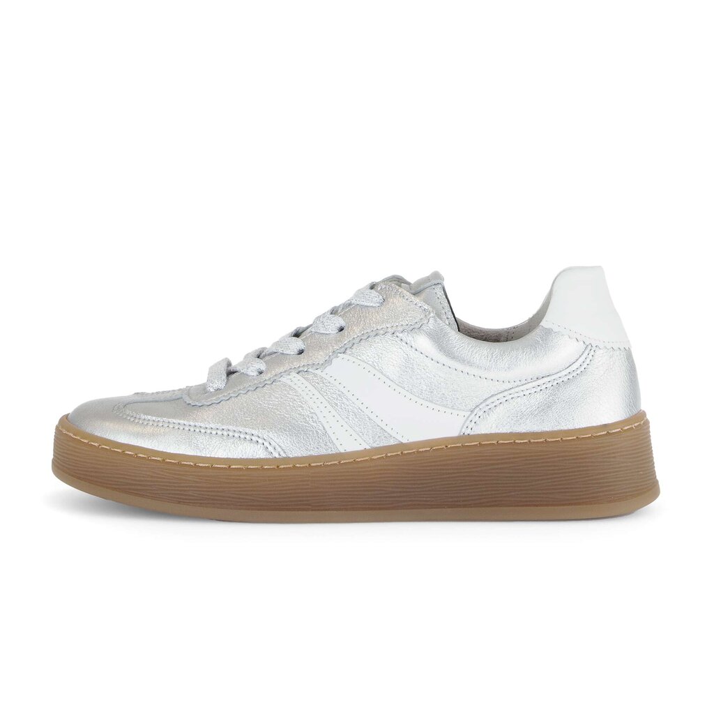 Lage sneaker zilver