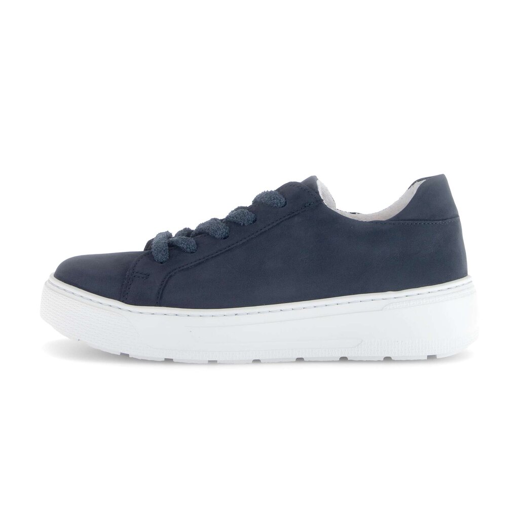 Lage sneaker blauw