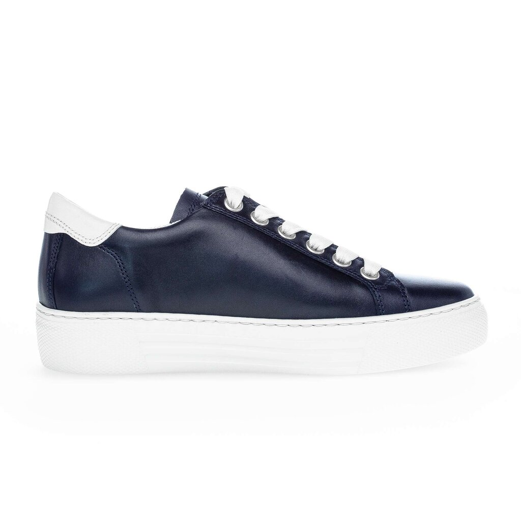 Lage sneaker blauw