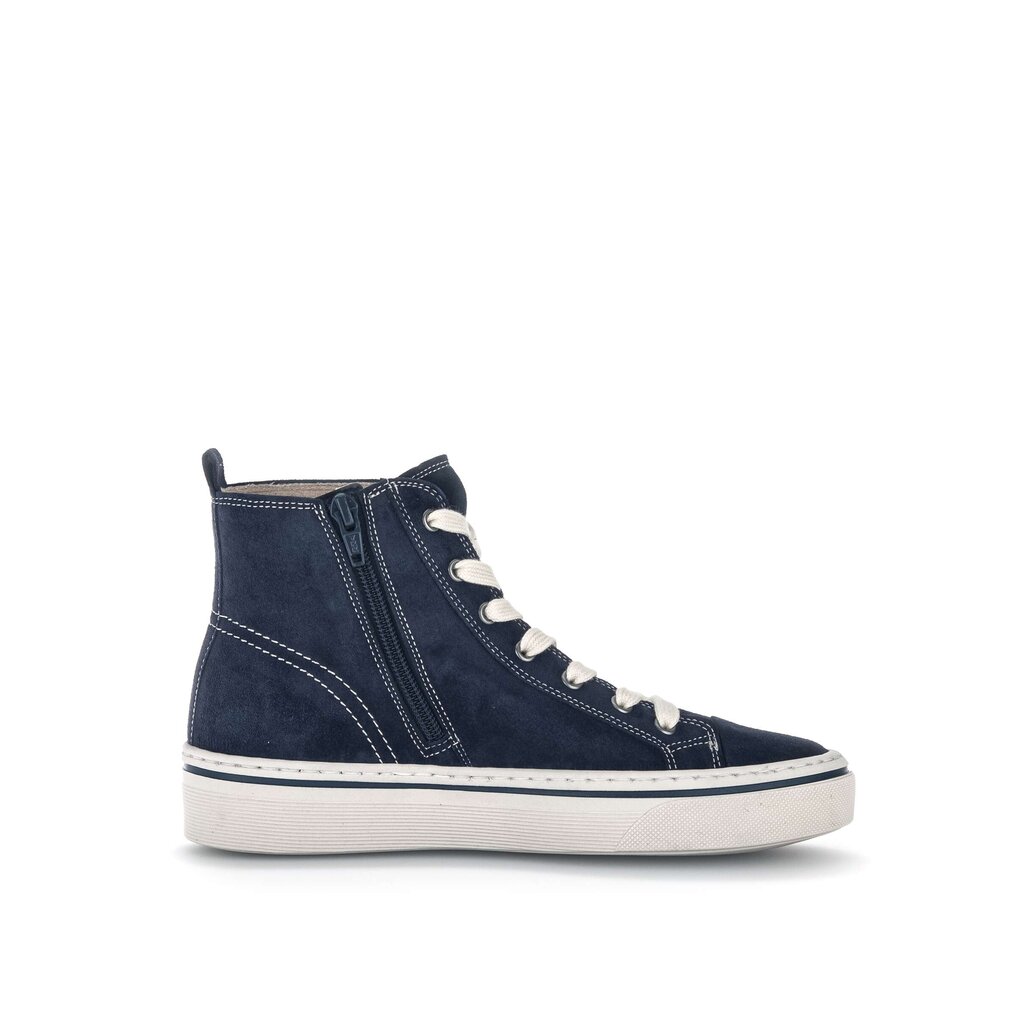Hoge sneaker blauw