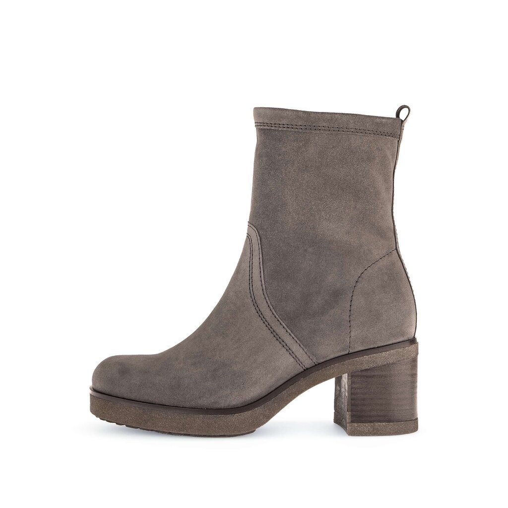 Enkellaarsjes op plateau grijs