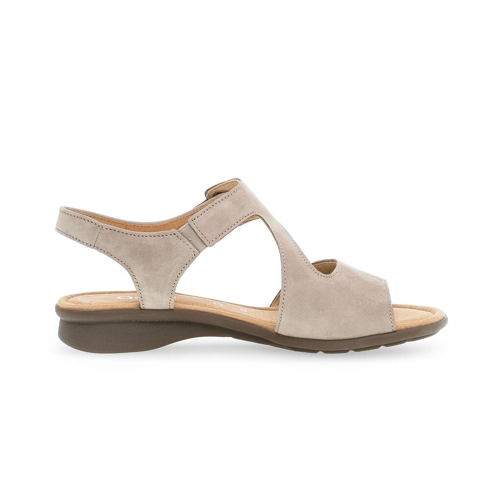 Sandal met riempjes grijs