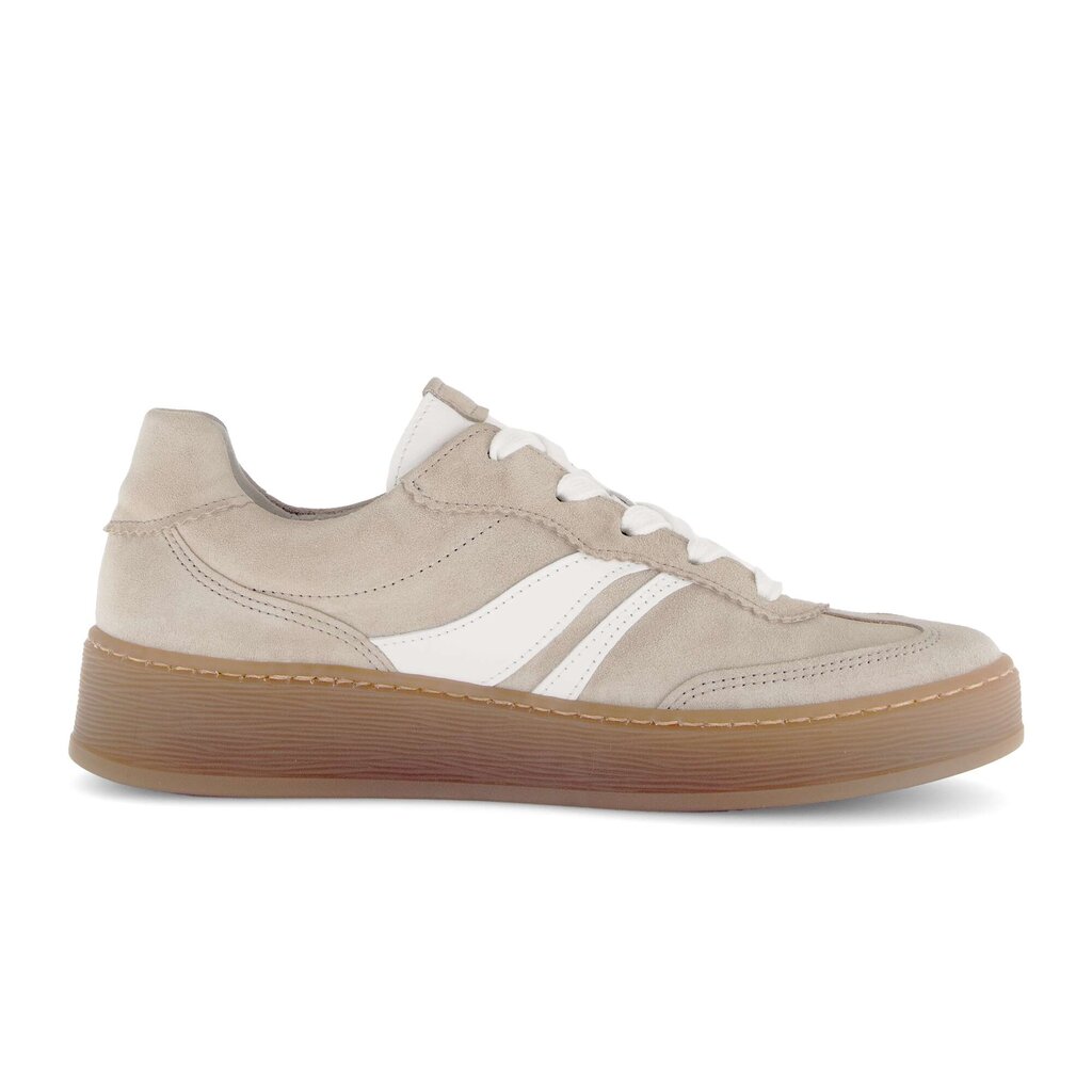 Lage sneaker beige