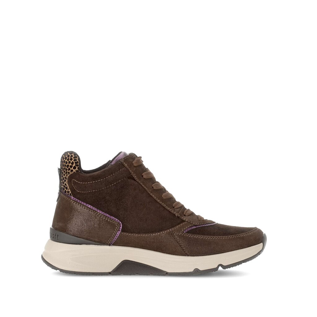 Sportief enkellaarsje bruin