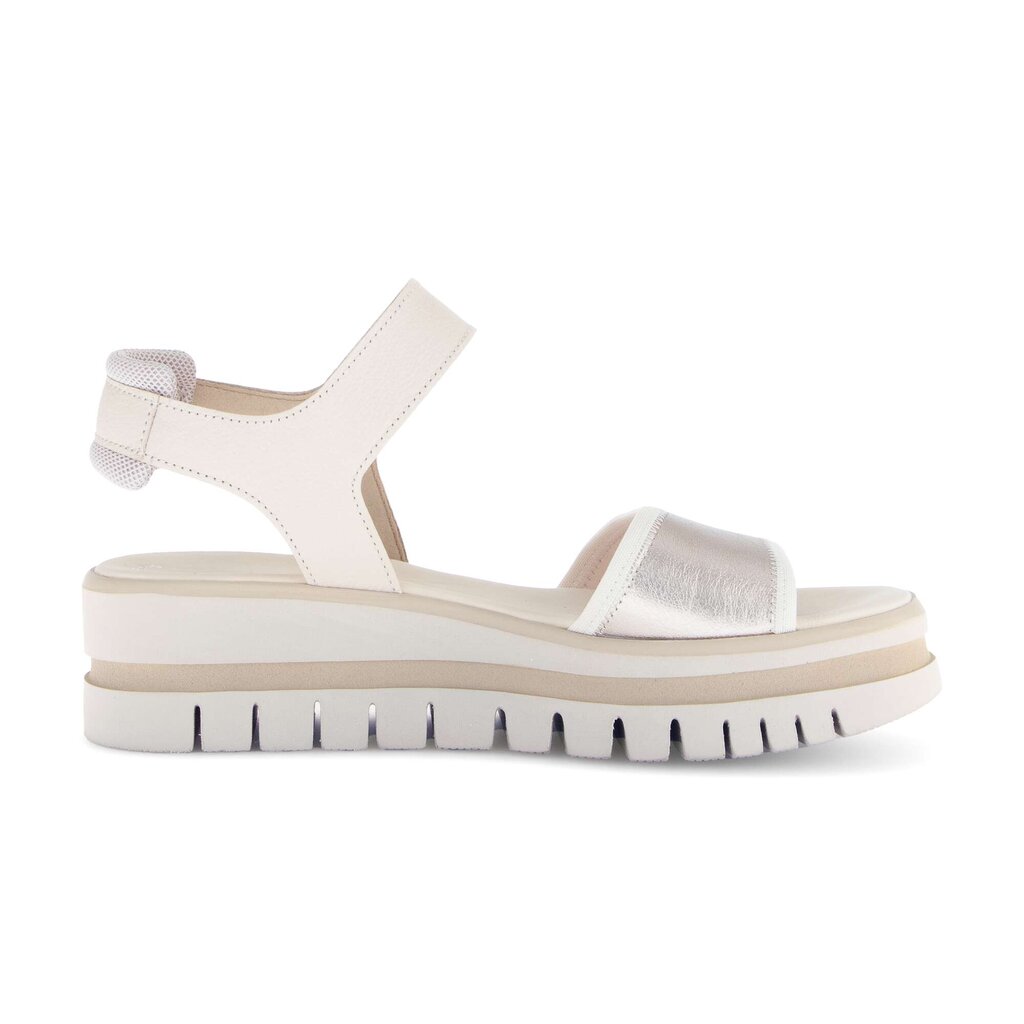 Sandale met plateauzool multicolour