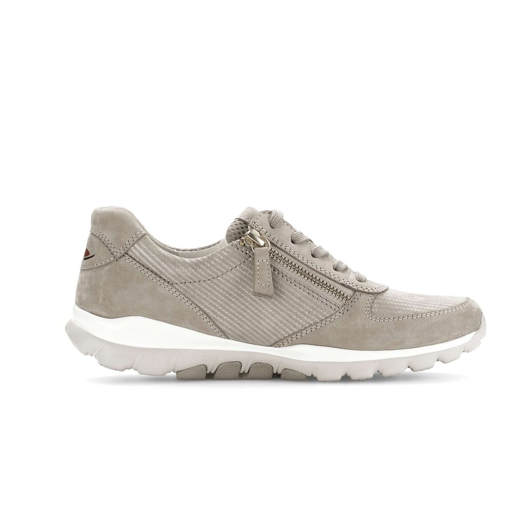 Lage sneaker beige