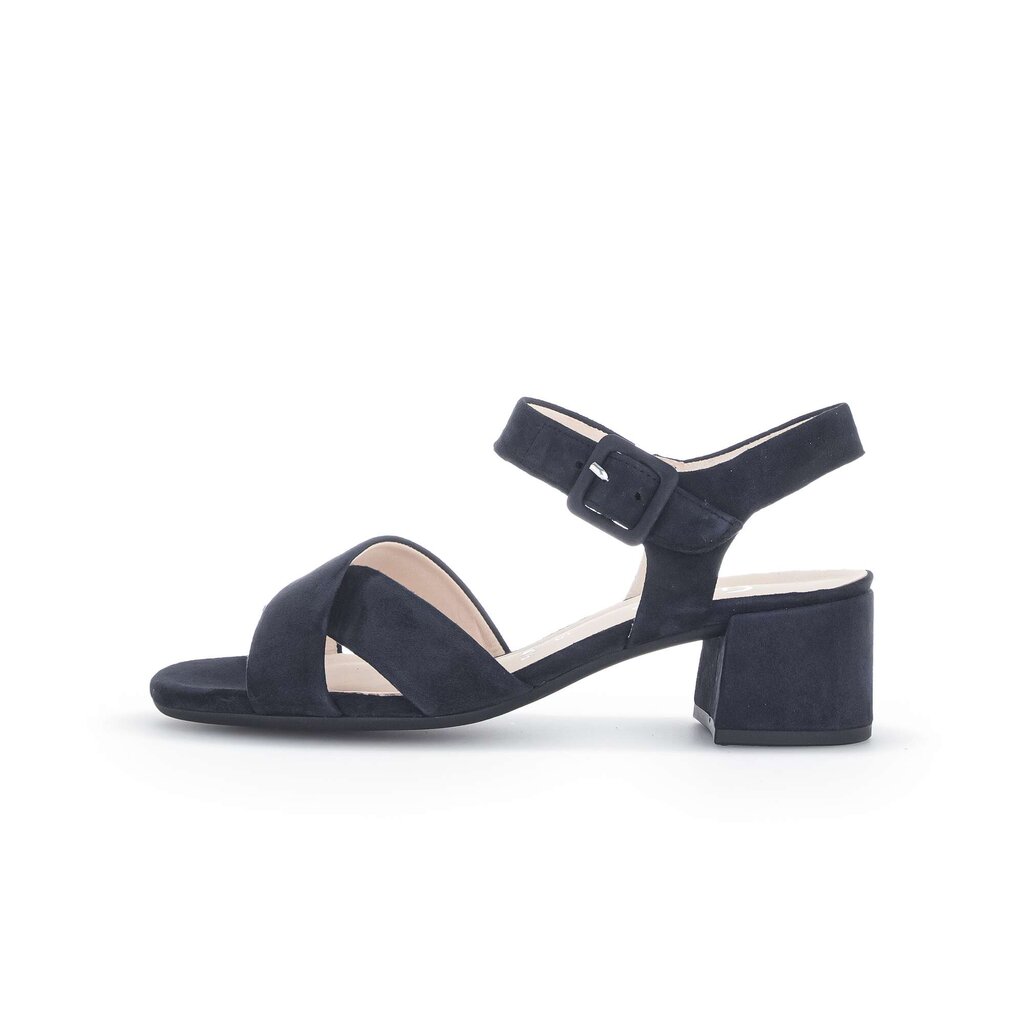 Sandal met riempjes blauw