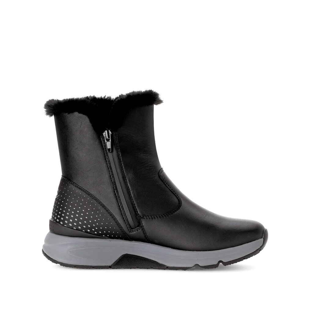 Winter enkellaarsje zwart