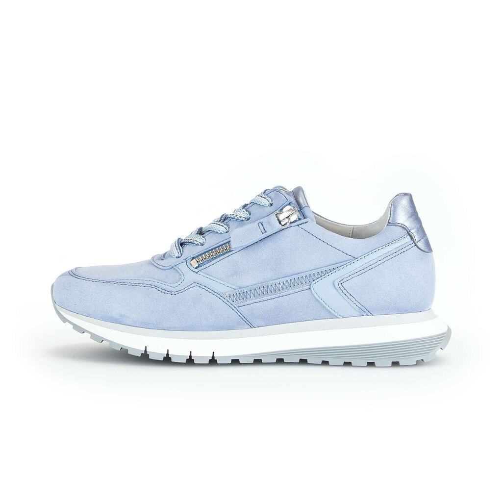 Lage sneaker blauw