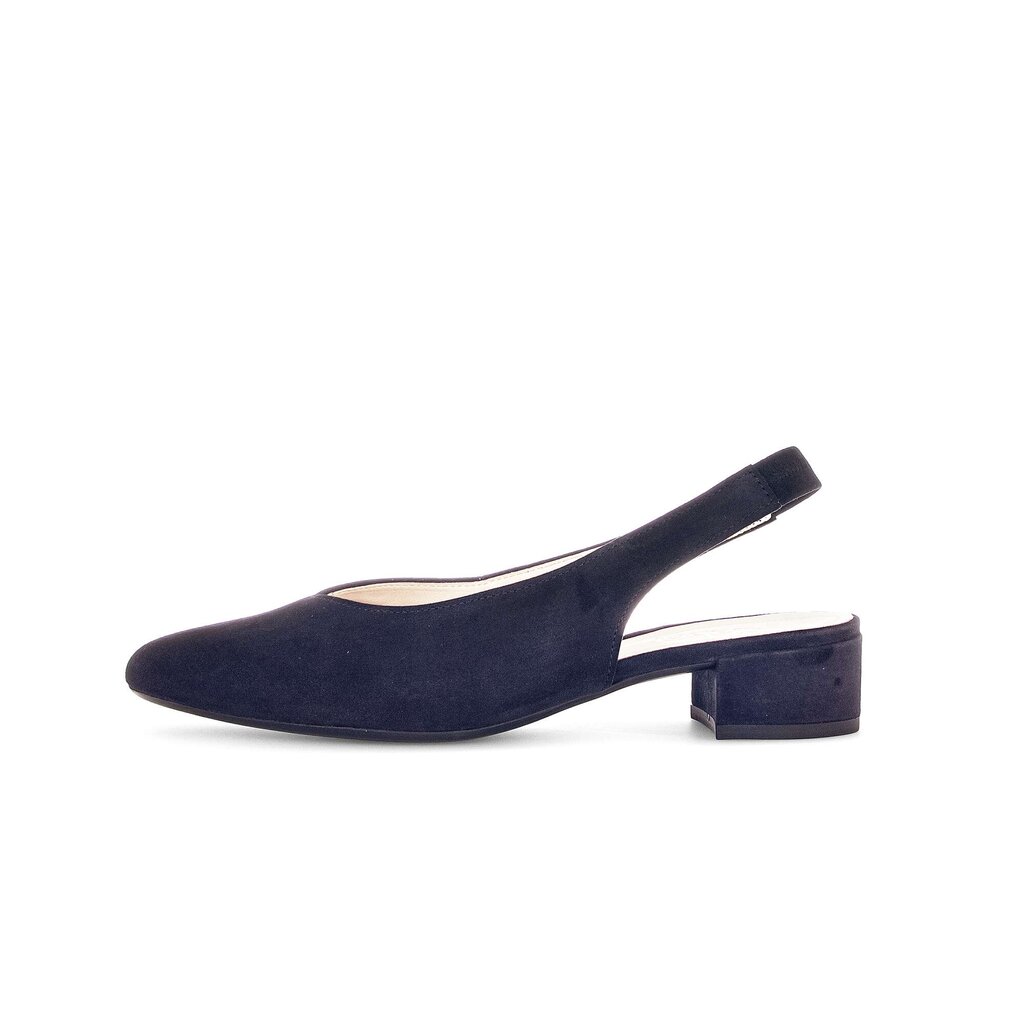 Sling-back blauw