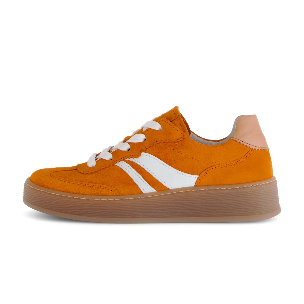 Lage sneaker oranje