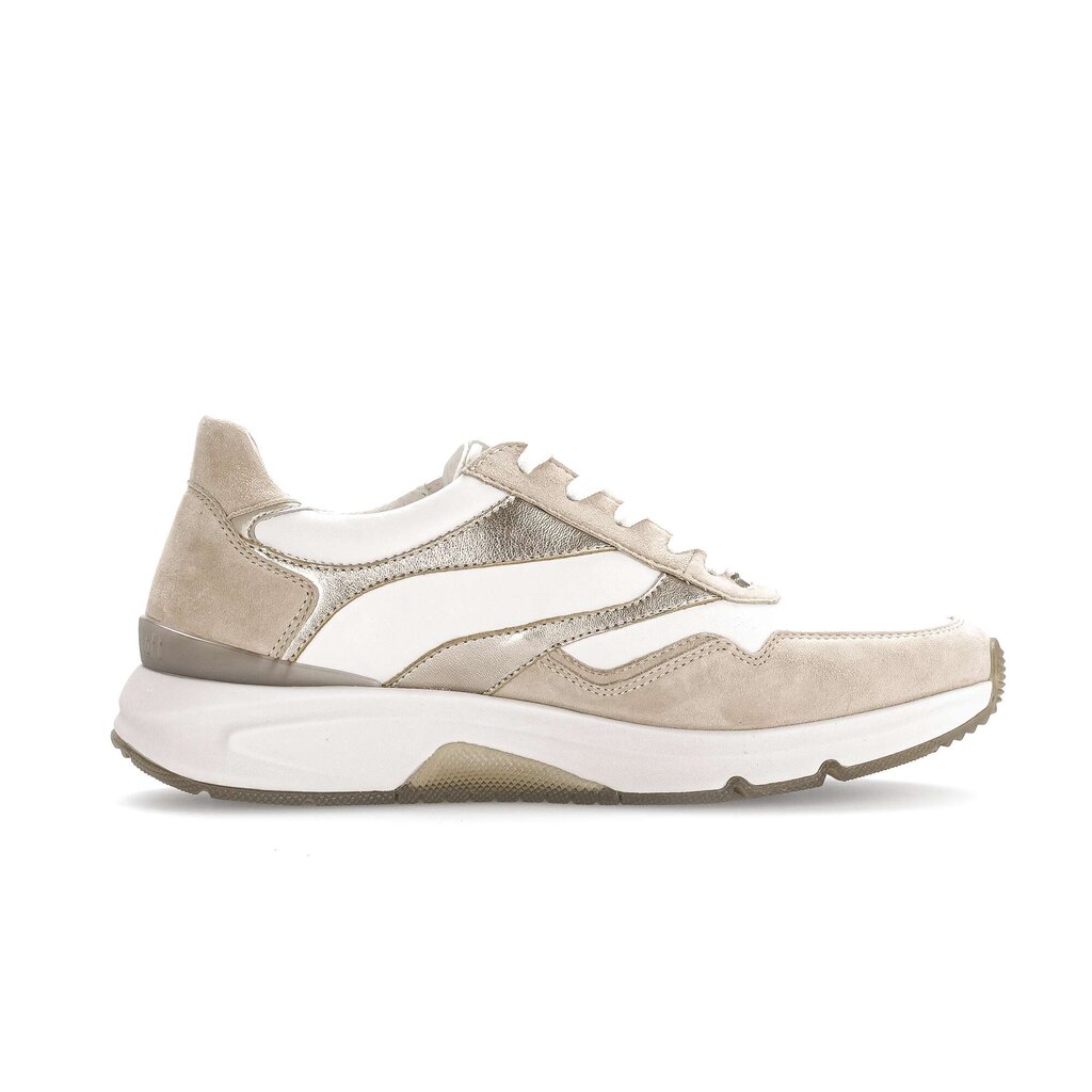 Lage sneaker beige