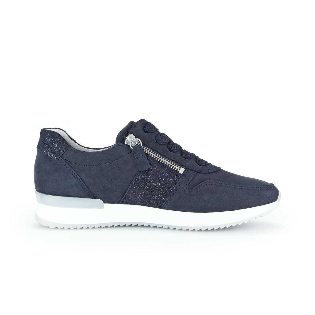 Lage sneaker blauw