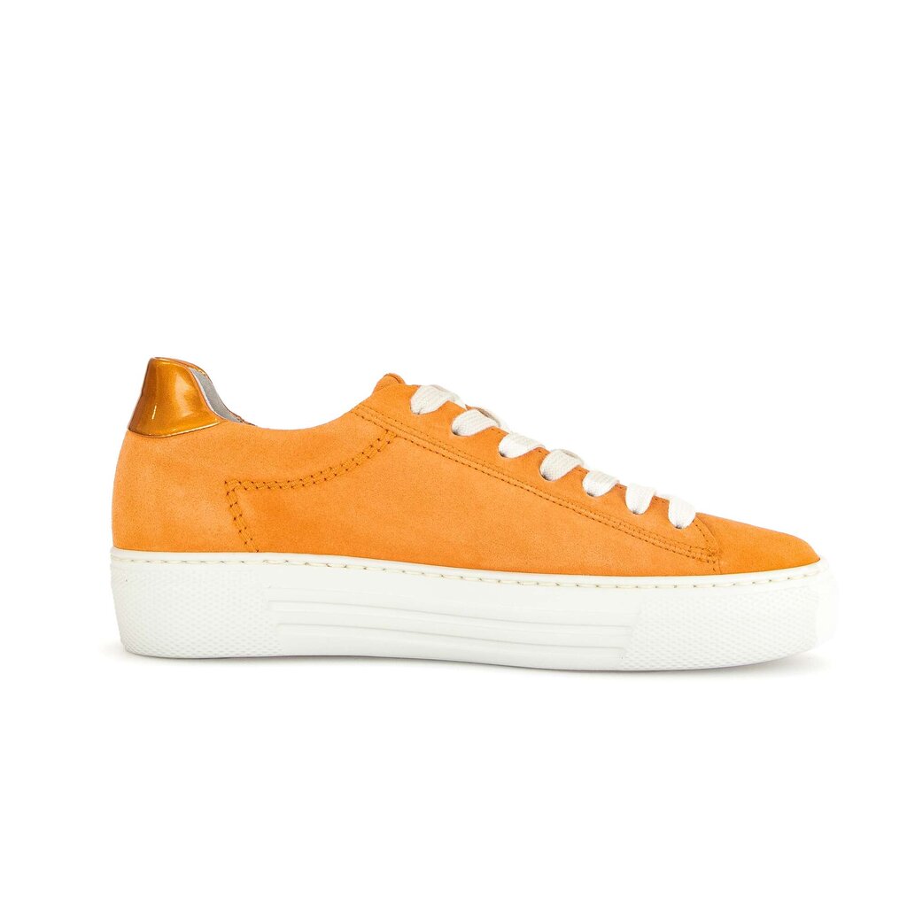 Lage sneaker oranje
