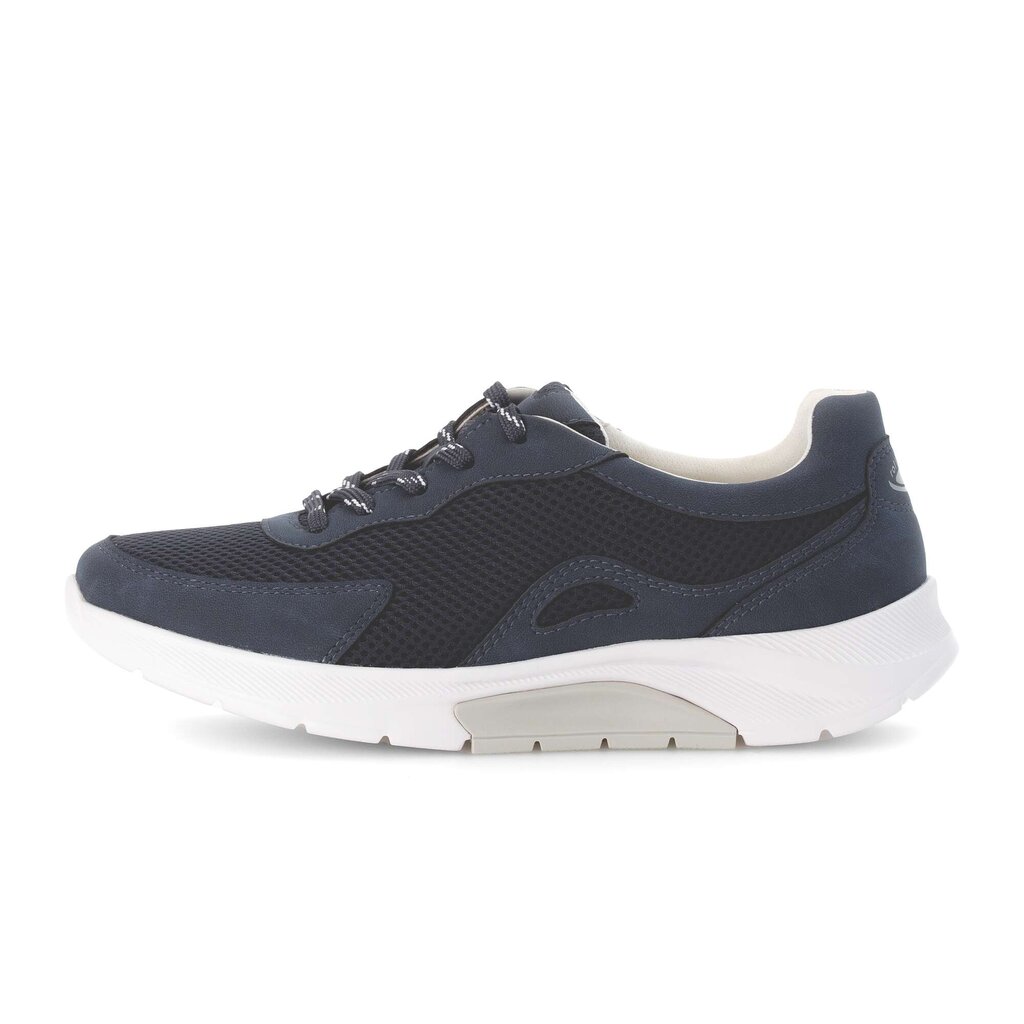 Lage sneaker blauw