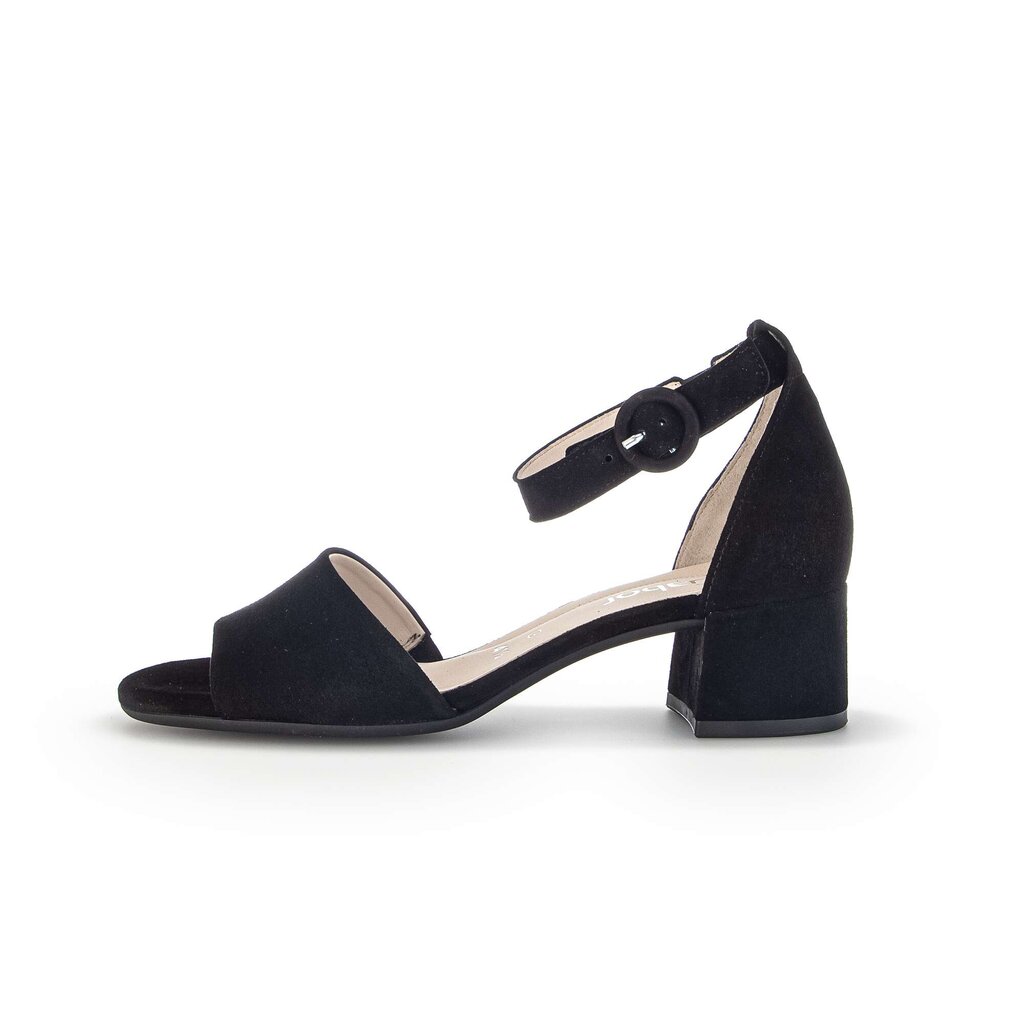 Sandal met riempjes zwart