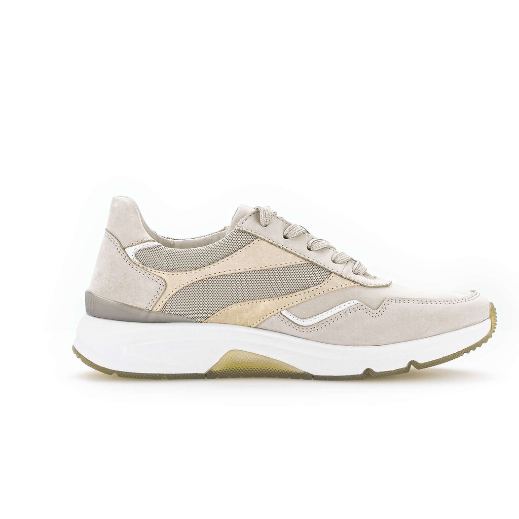 Lage sneaker beige