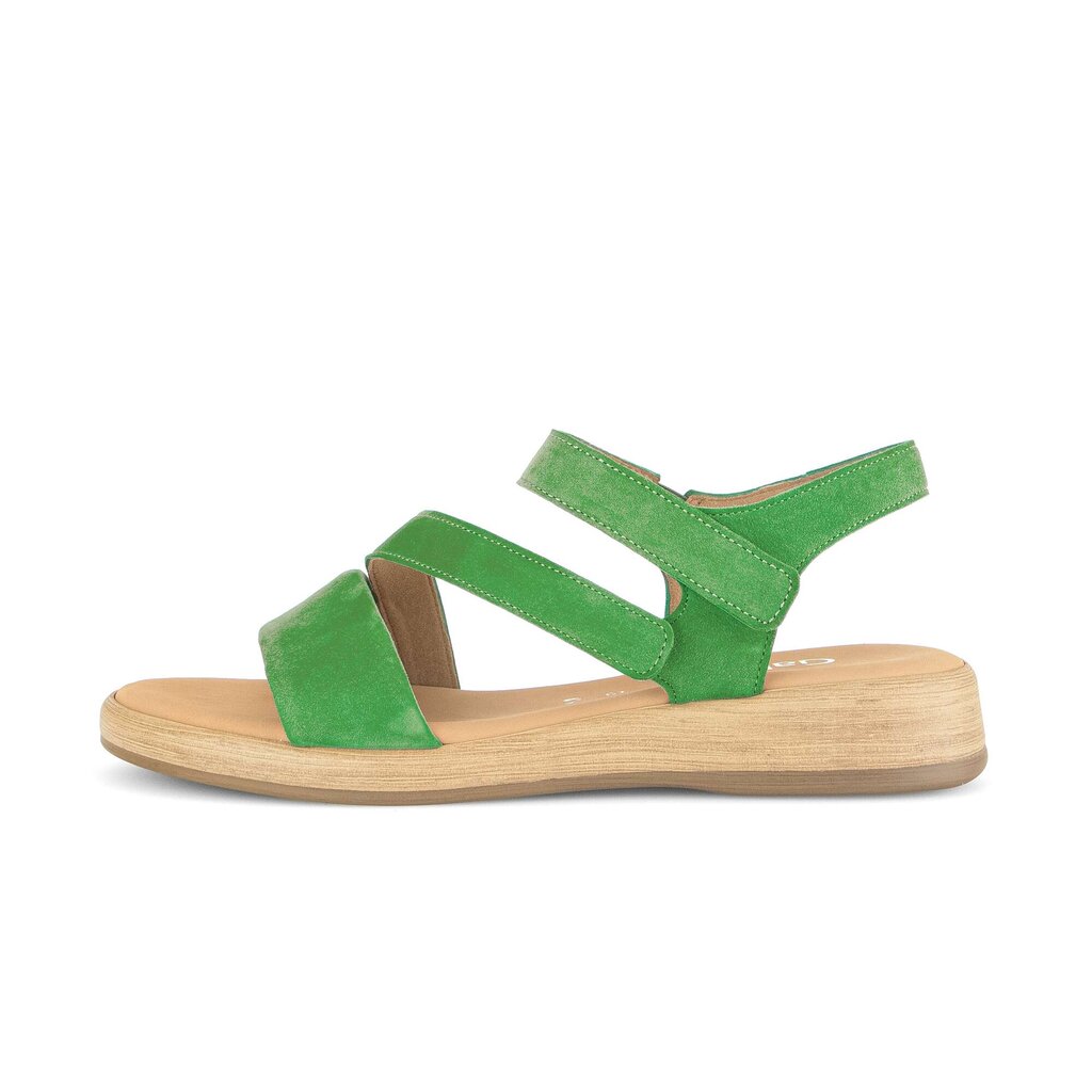 Sandal met riempjes groen