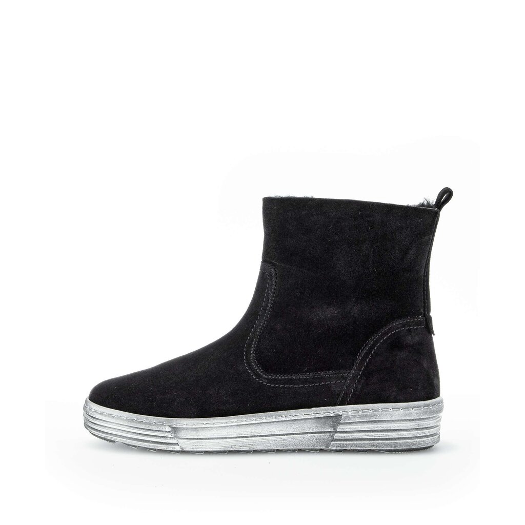 Winter enkellaarsje zwart