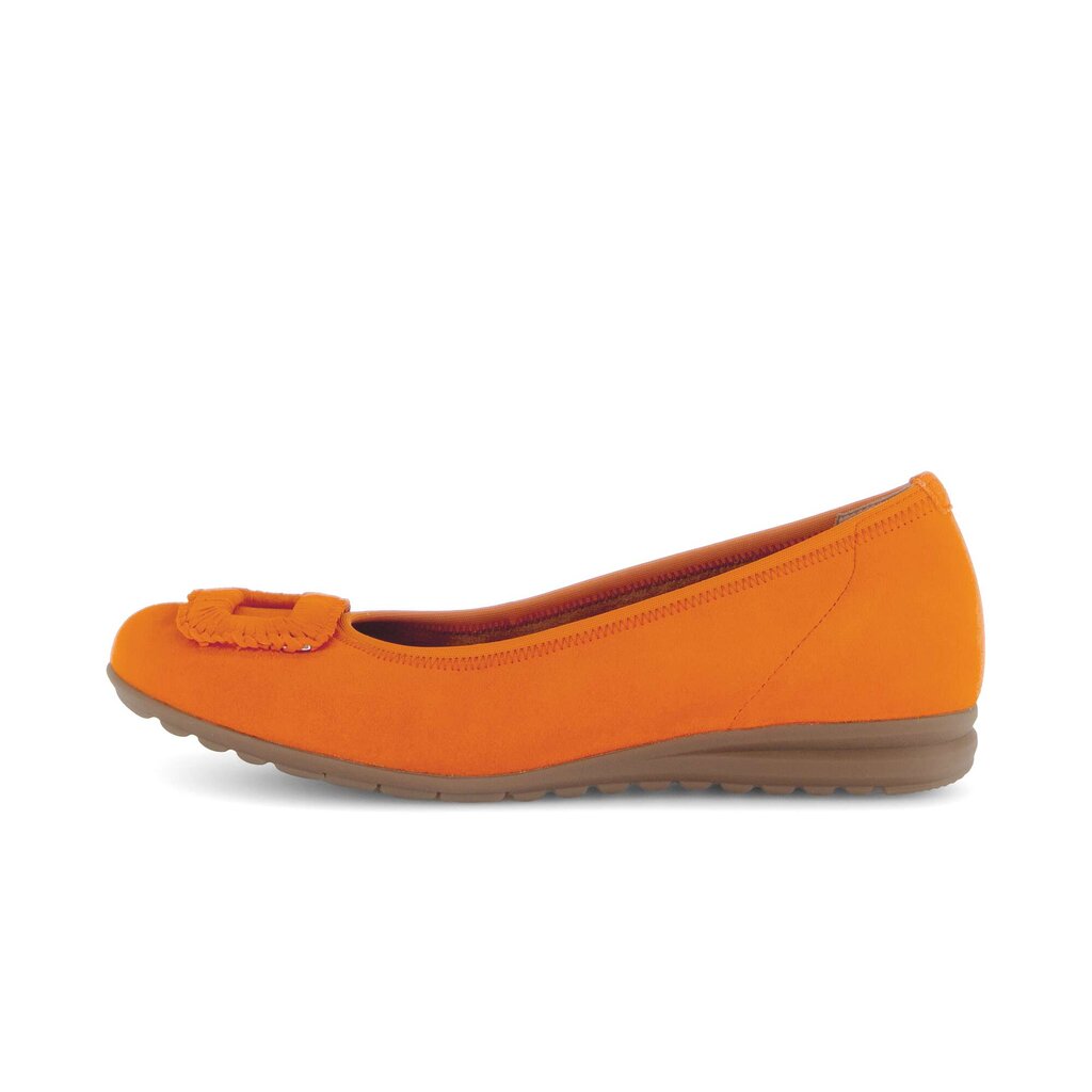 Sportieve ballerina oranje