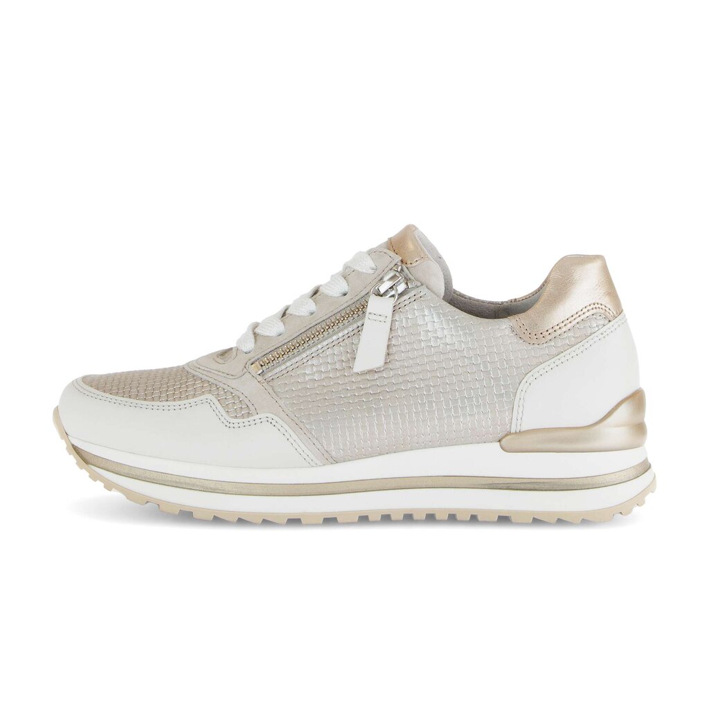 Lage sneaker beige