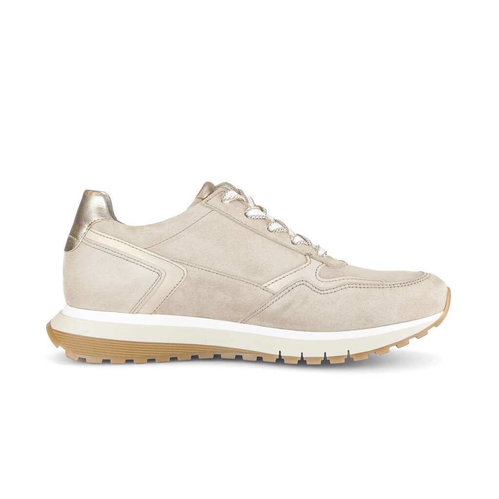 Lage sneaker beige