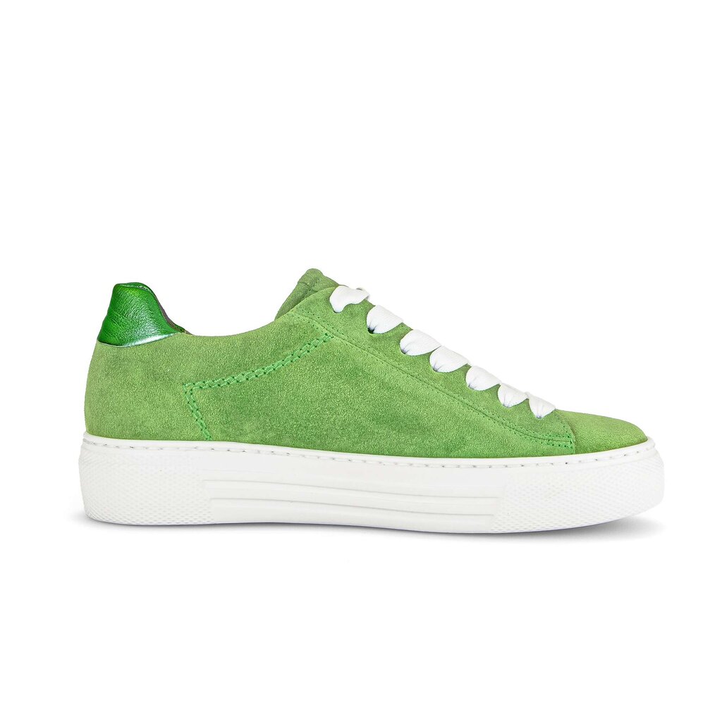 Lage sneaker groen