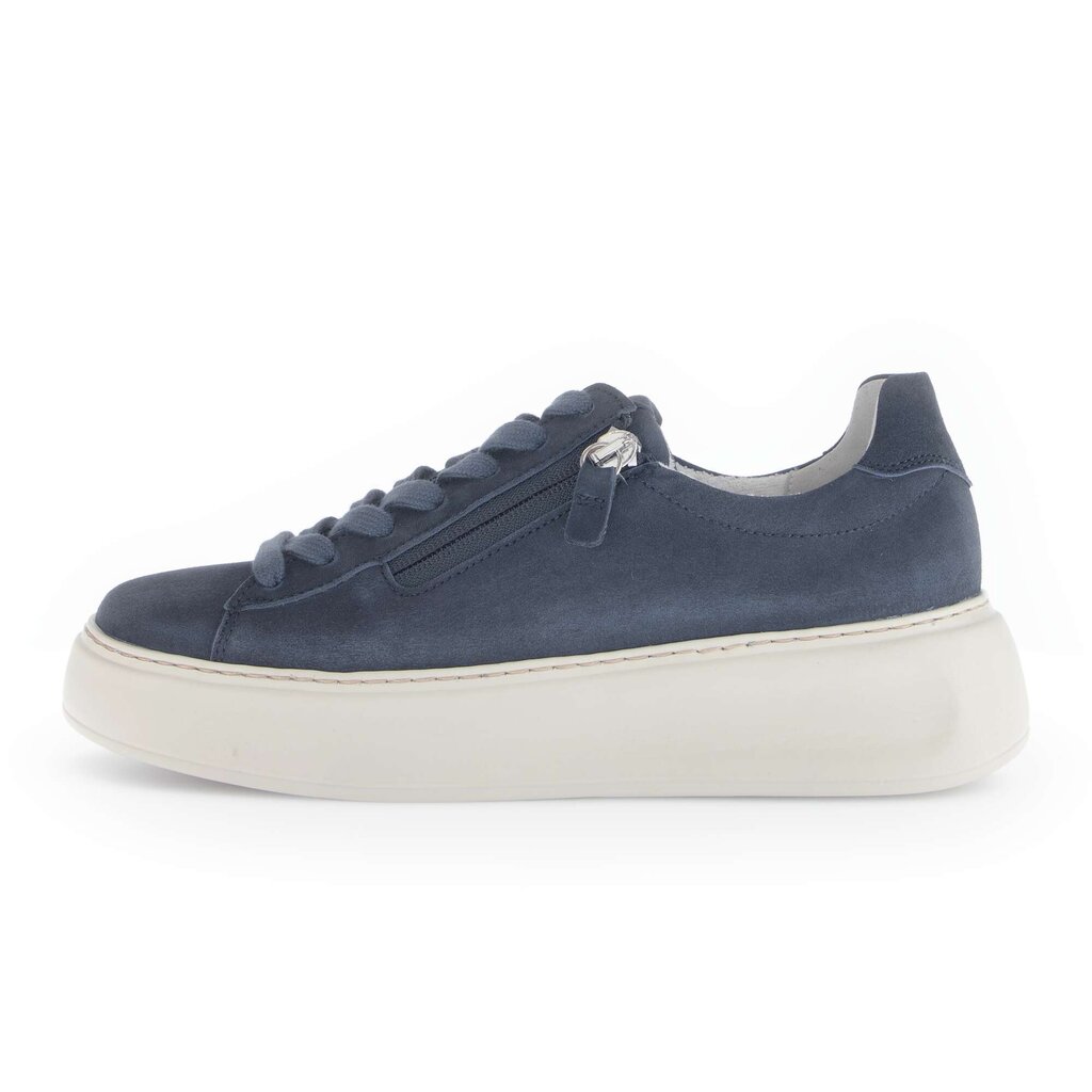 Lage sneaker blauw