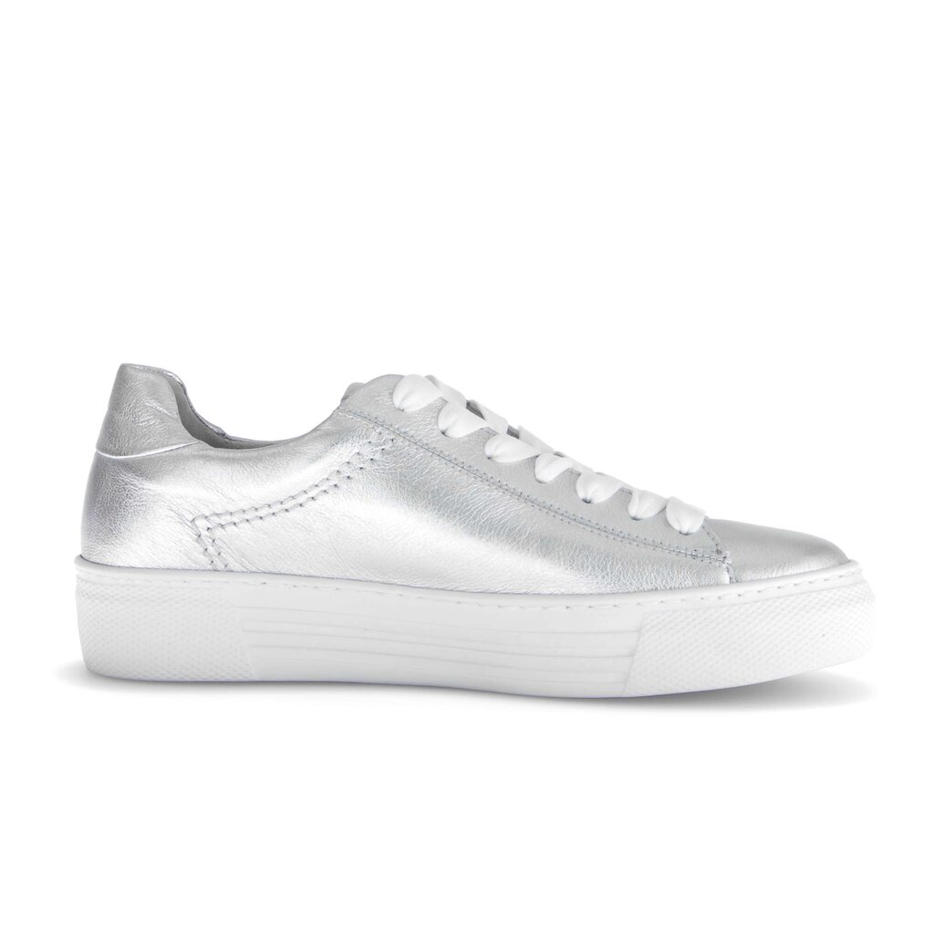 Lage sneaker zilver