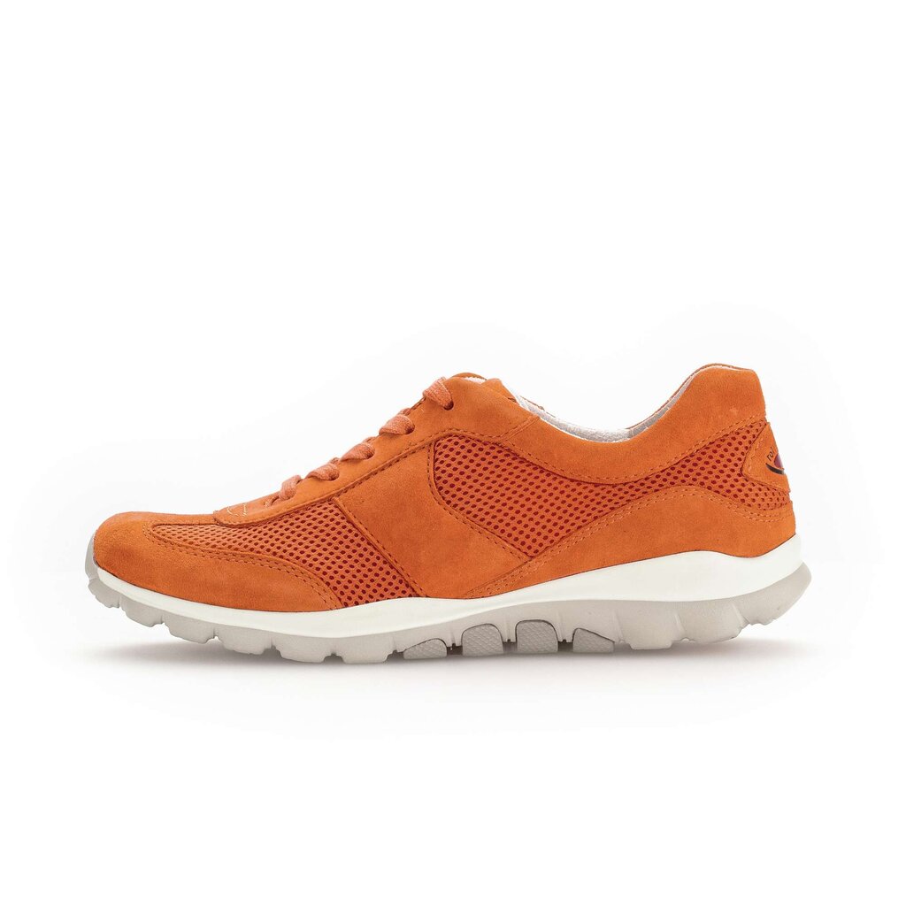 Lage sneaker oranje
