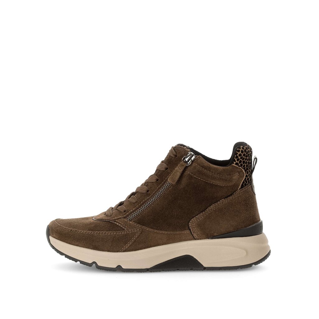 Sportief enkellaarsje bruin