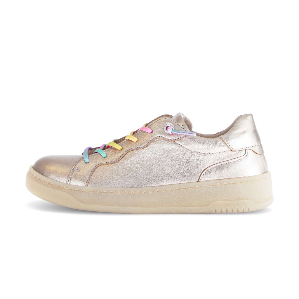 Lage sneaker goud