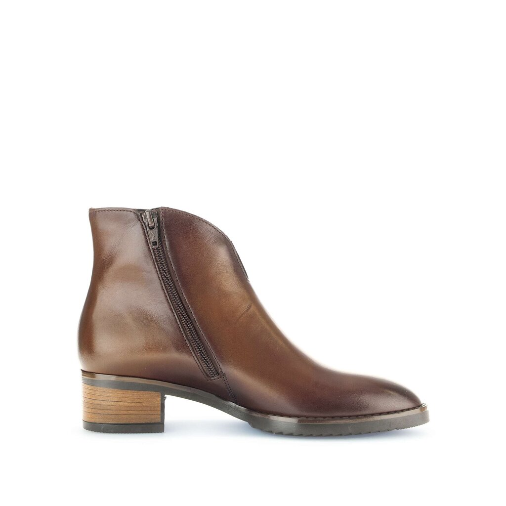 Elegante enkellaarsjes bruin