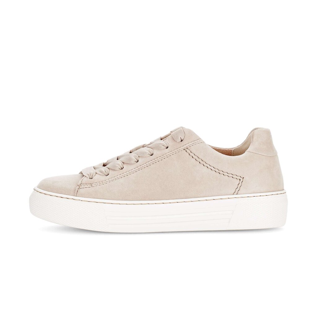 Lage sneaker beige
