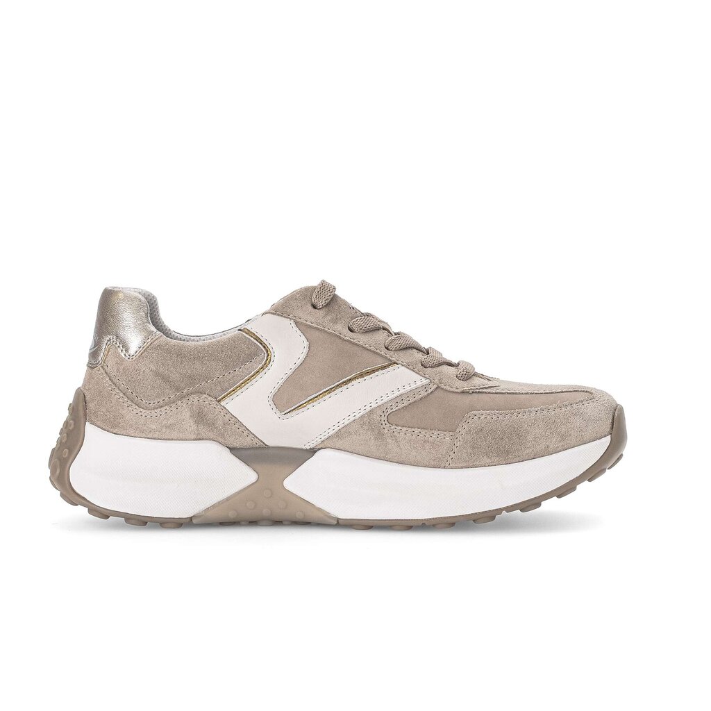 Lage sneaker beige
