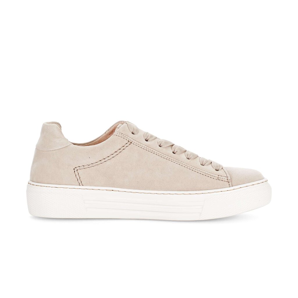 Lage sneaker beige