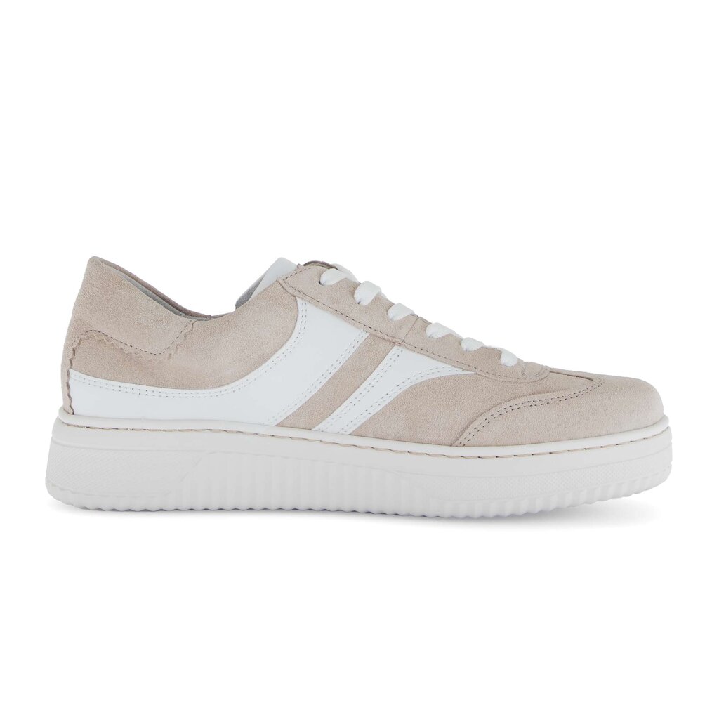 Lage sneaker beige