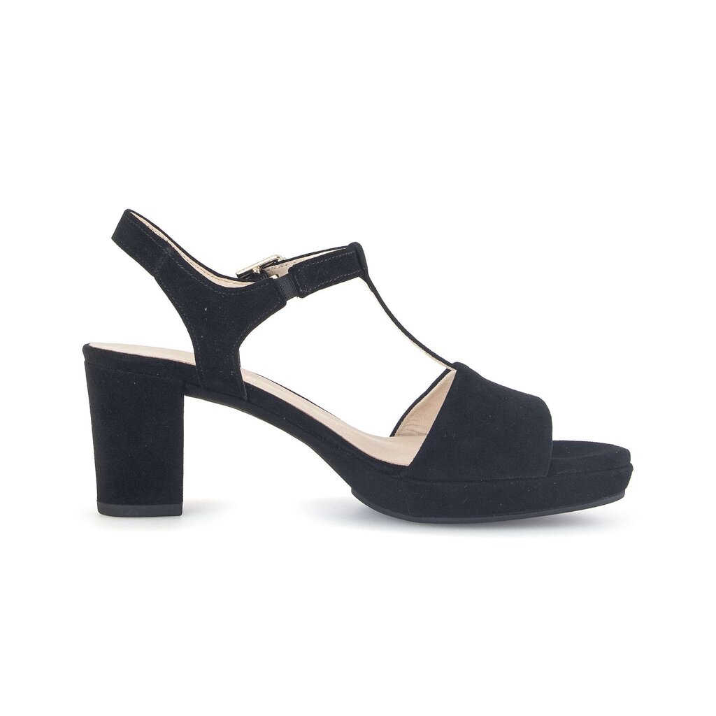 Sandal met riempjes zwart