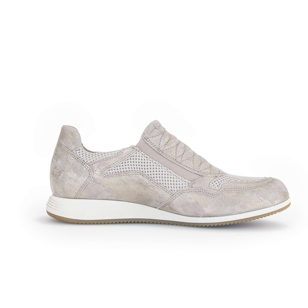 Lage sneaker beige