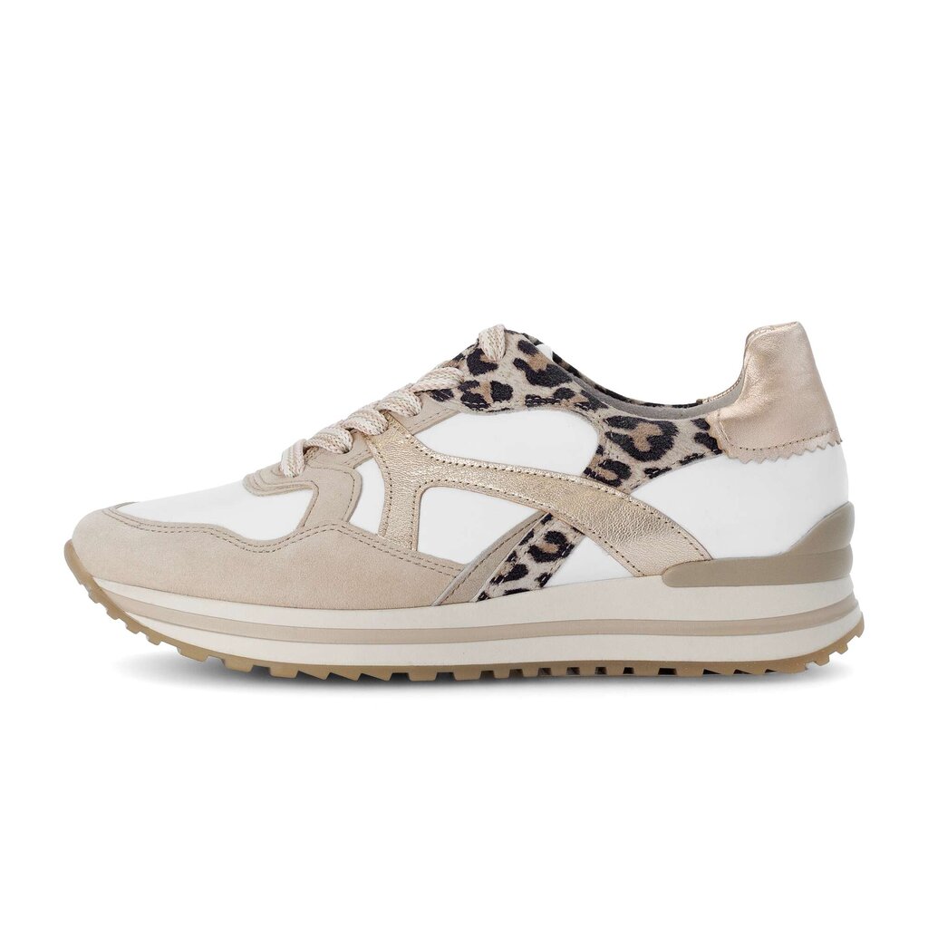 Lage sneaker beige