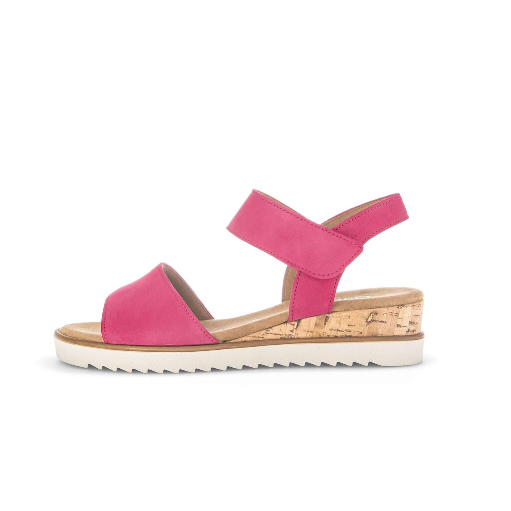 Sandal met riempjes roze