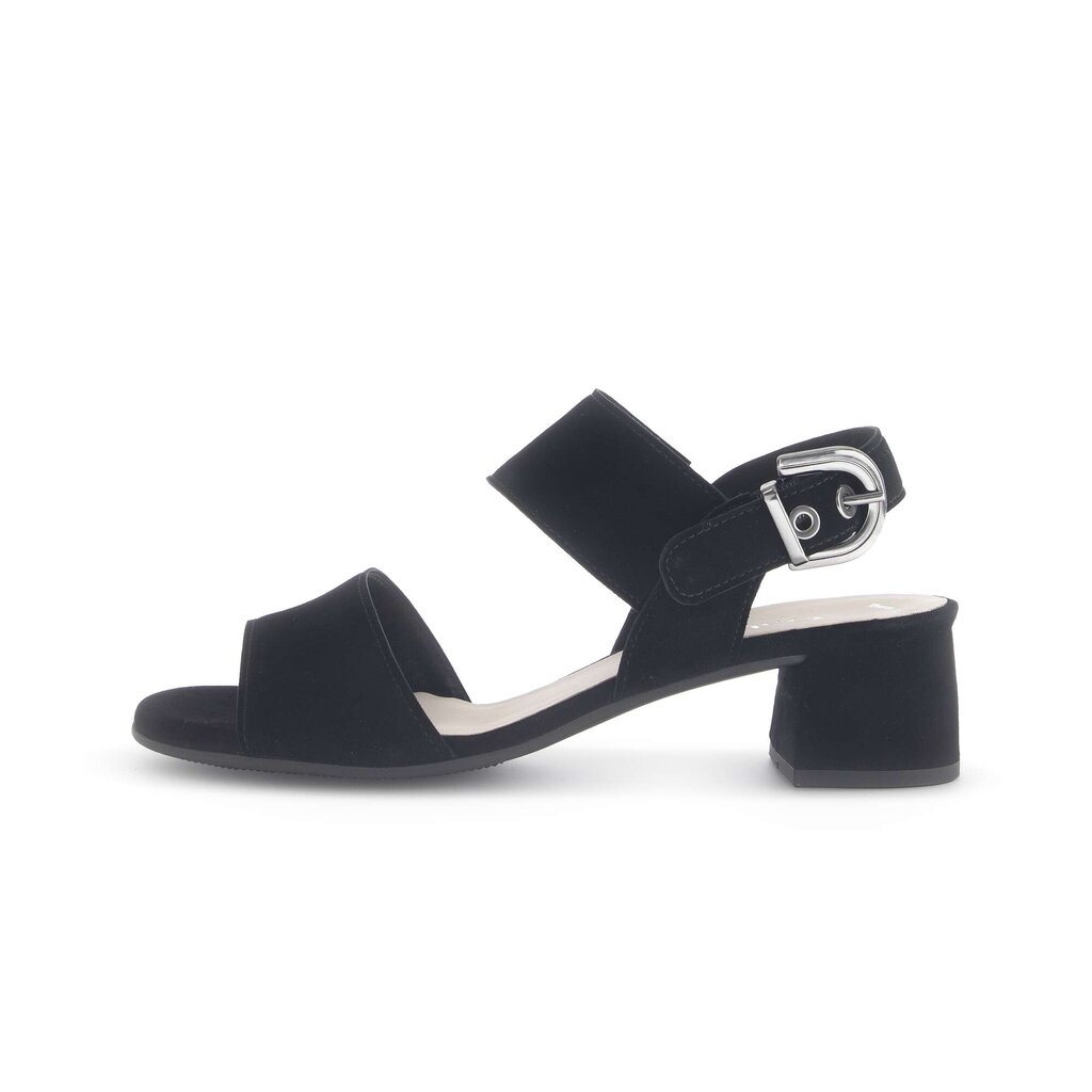 Sandal met riempjes zwart