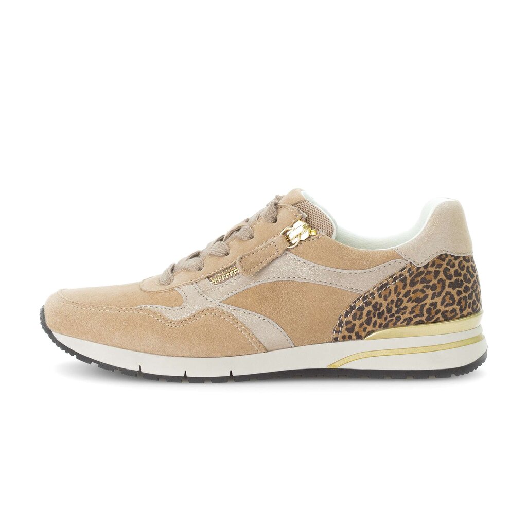 Lage sneaker beige