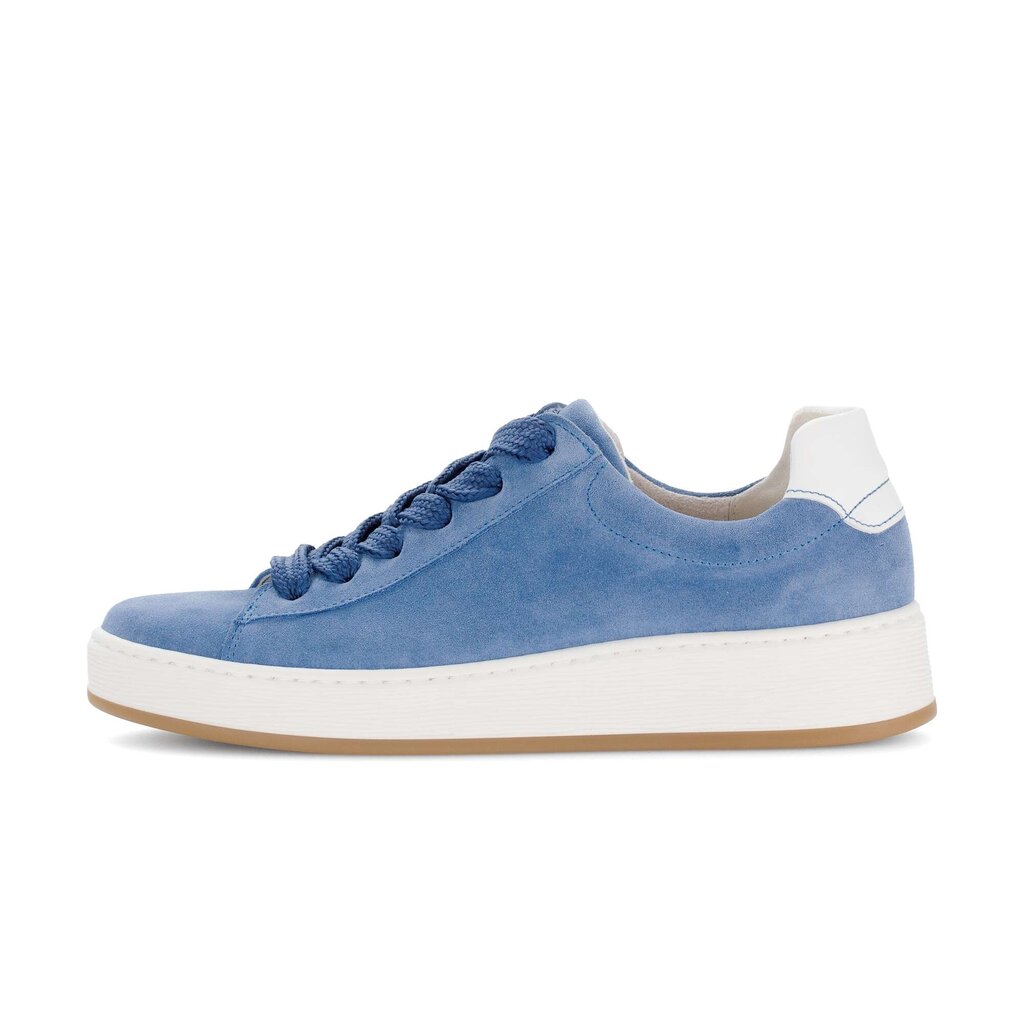 Lage sneaker blauw