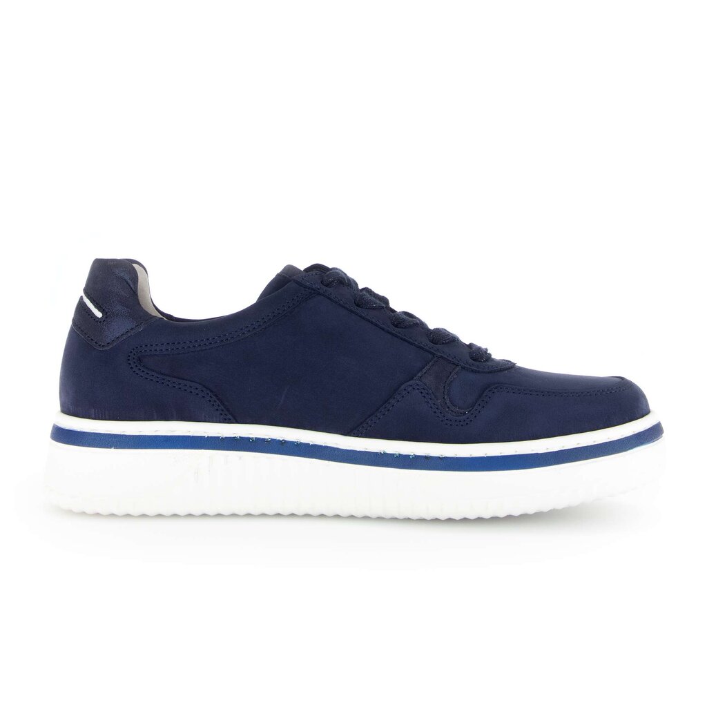Lage sneaker blauw