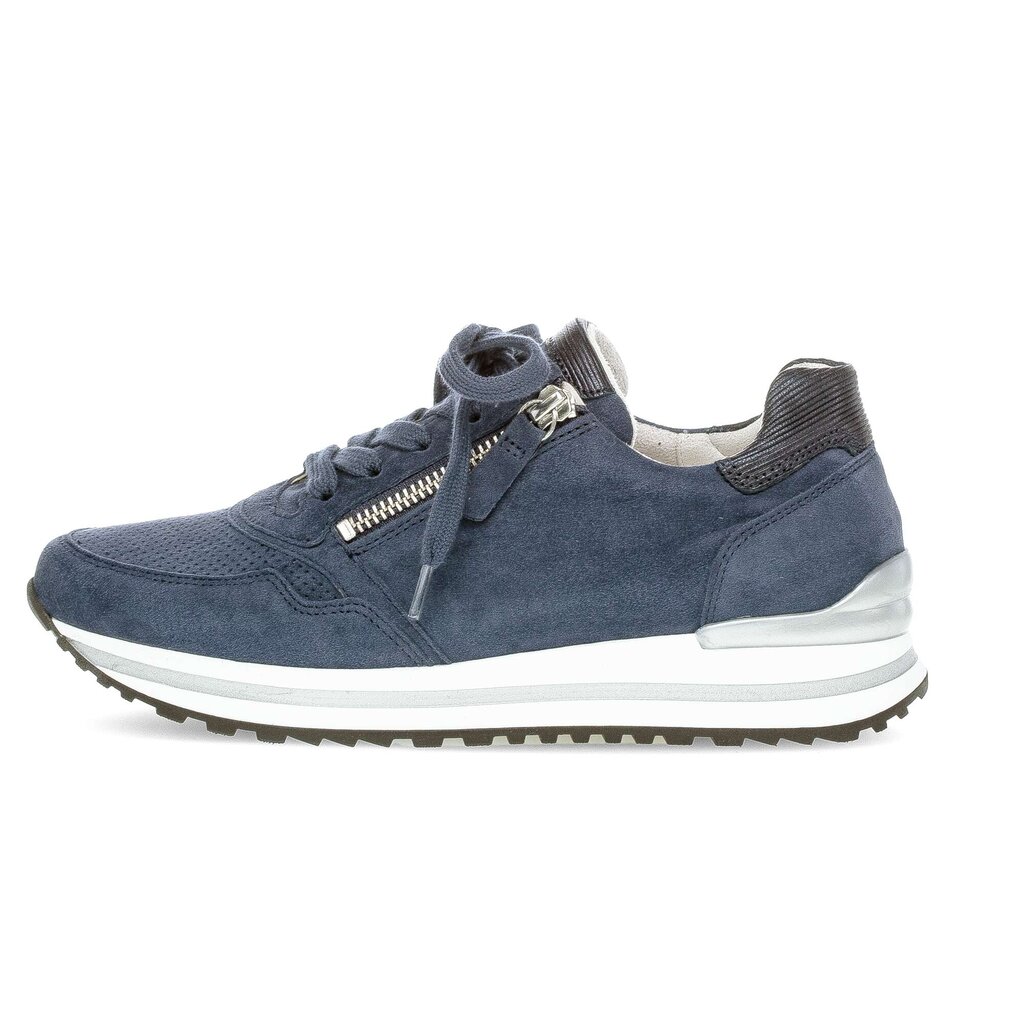 Lage sneaker blauw