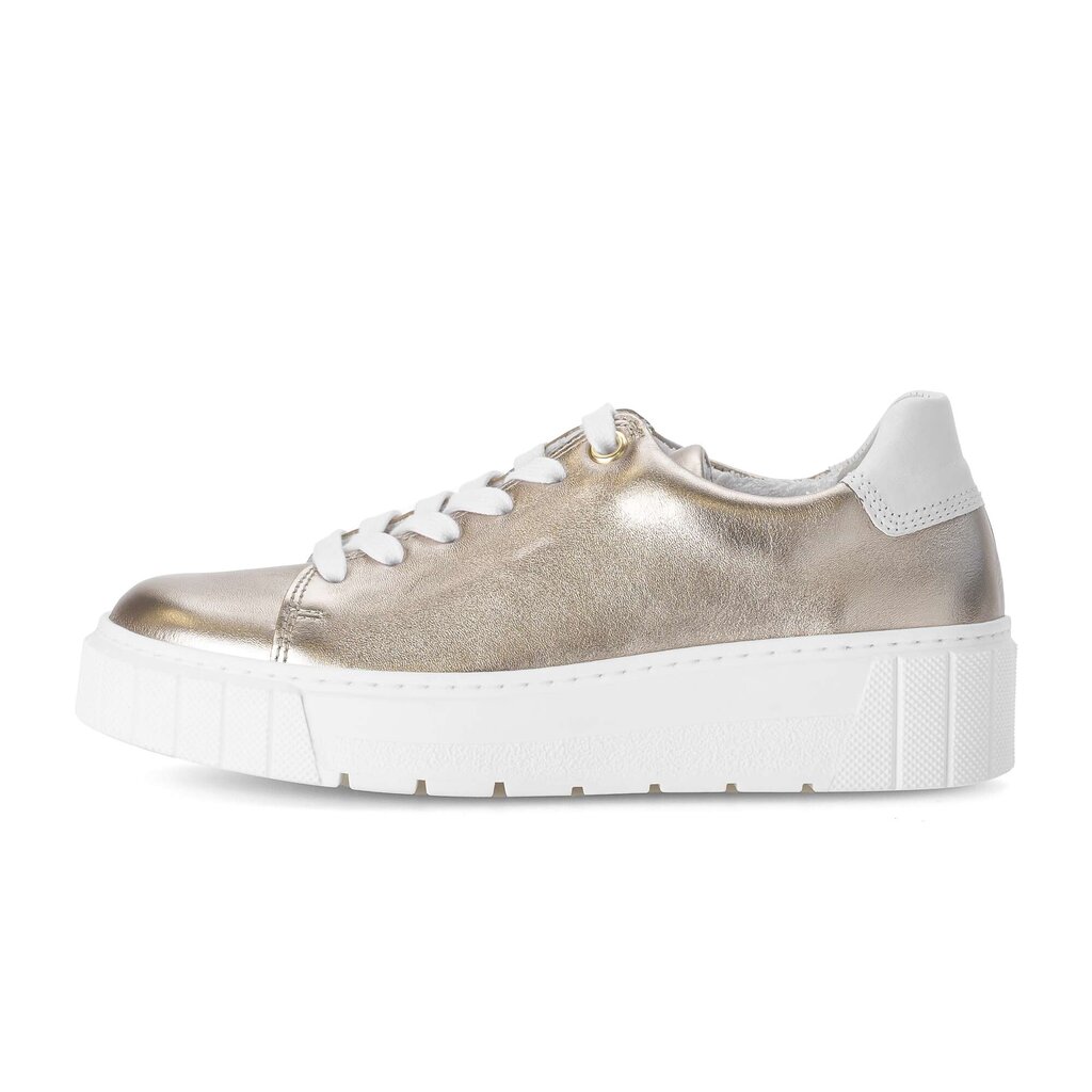Lage sneaker goud