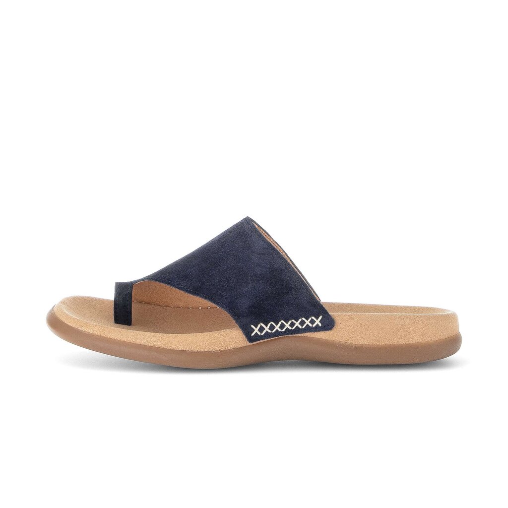 Teenslipper blauw
