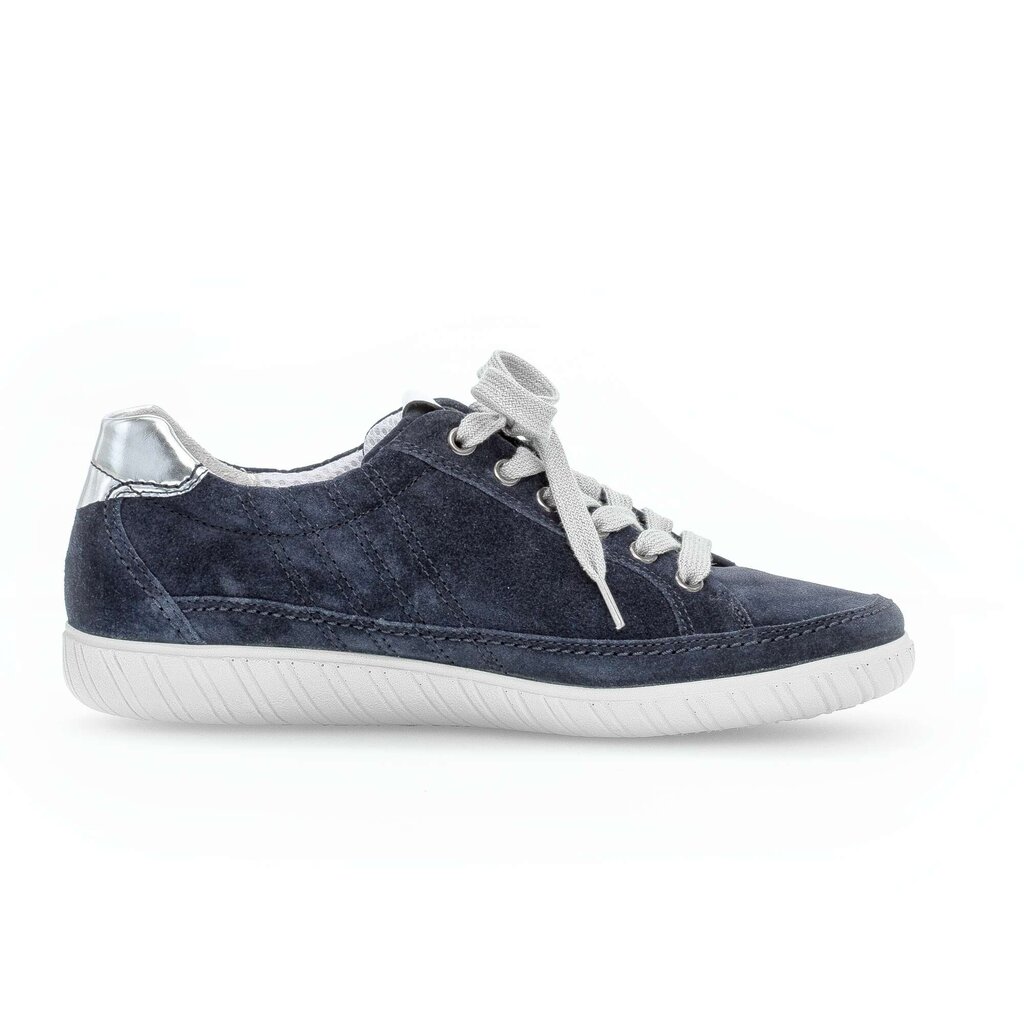 Lage sneaker blauw